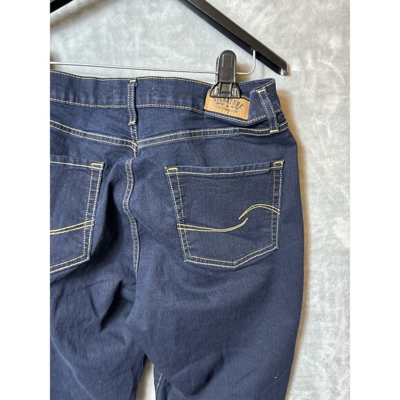 Levi’s Woman’s Jeans Size 14 L Curvy Skinny Dark Blue Pants Signature - Picture 7 of 7